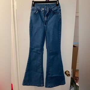 G.I.L.I. Dark Blue Flare Jeans
